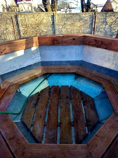 Купель с подогревом Барановичи Дом торжеств Мышанка